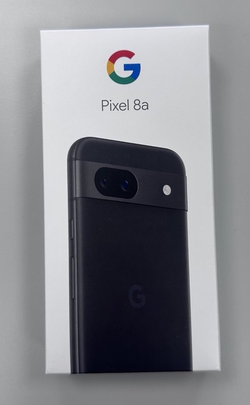 Pixel 8a Box Top View